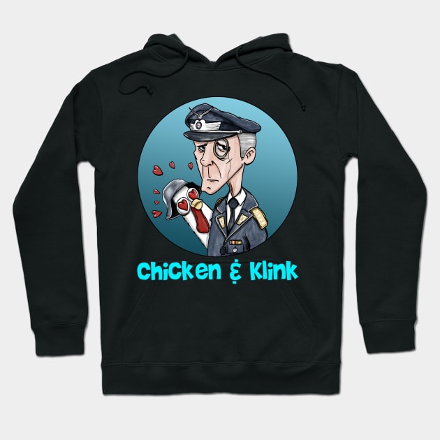 Chicken and Gear Hoodie by plane_yogurt